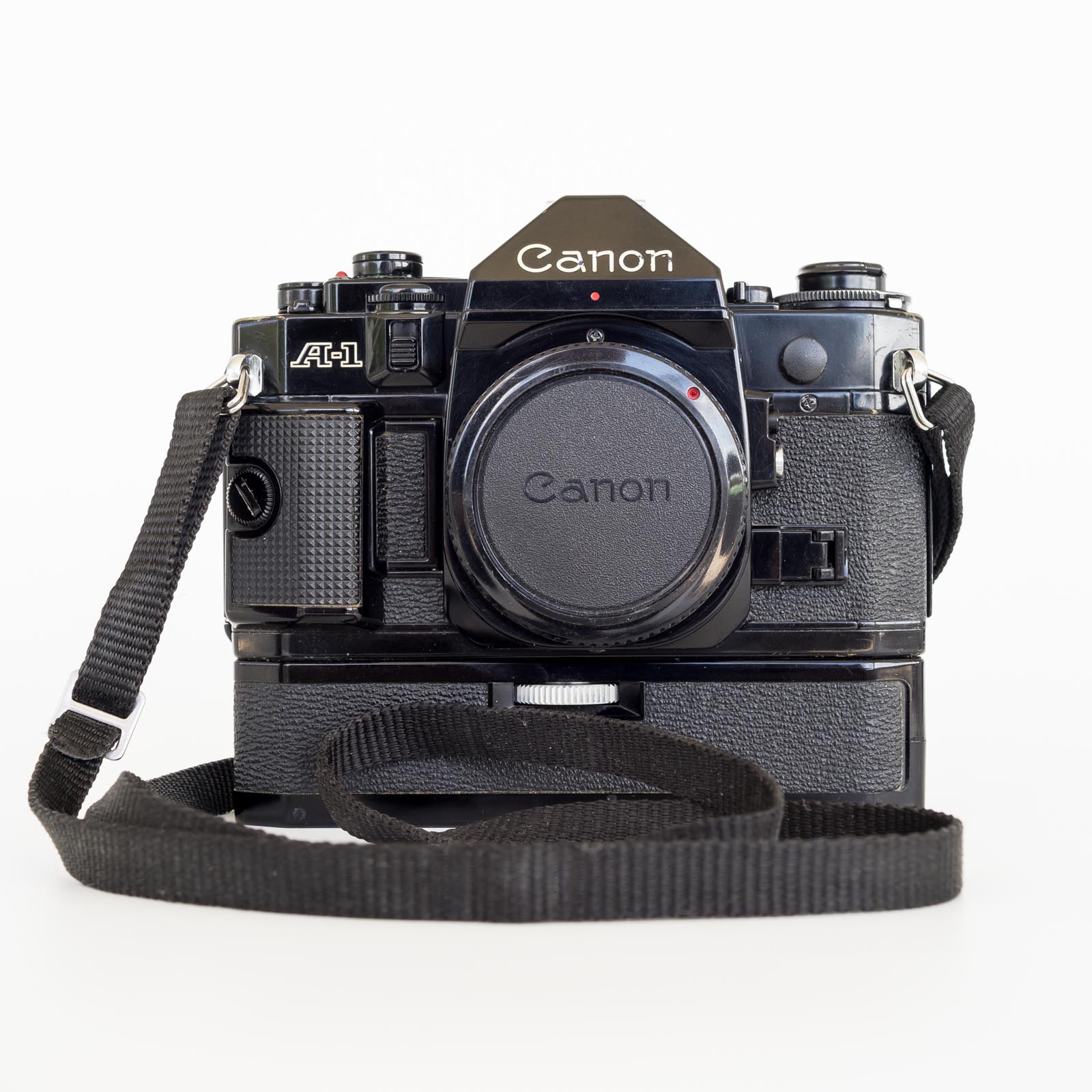 Canon A-1 w/ Power Winder A